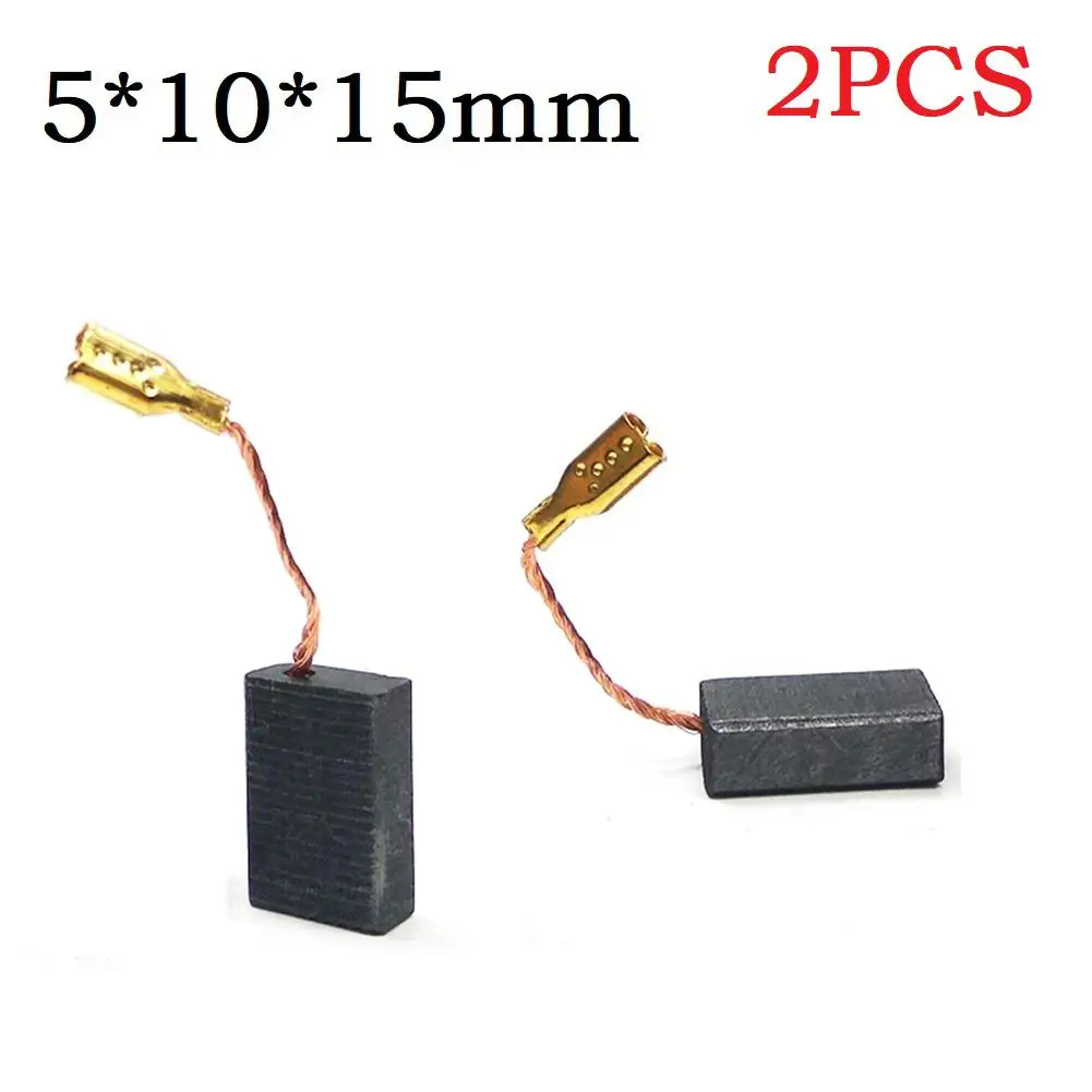 Electric Brush Carbon Brushes 2PCS 5x10x15mm Carbon Brushes Electric Grinder Mini Drill Replacement Spare Part
Electric Brush Carbon Brushes 2PCS 5x10x15mm Carbon Brushes Electric Grinder Mini Drill Replacement Spare Part