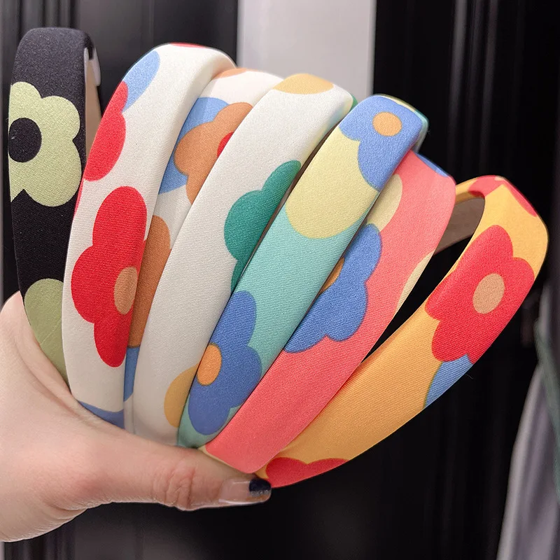 Korean Style Cute New Colorful Women Flower Printed Hair Band Thin Edge Sports Headband Hair Jewelry Gift
Korean Style Cute New Colorful Women Flower Printed Hair Band Thin Edge Sports Headband Hair Jewelry Gift