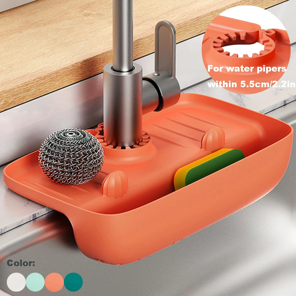 1Pc Silicone Kitchen Faucet Mat Sink Splash Pad Drain Pad Bathroom Countertop Protector Shampoo Soap Dispenser Quick Dry Tray
1Pc Silicone Kitchen Faucet Mat Sink Splash Pad Drain Pad Bathroom Countertop Protector Shampoo Soap Dispenser Quick Dry Tray