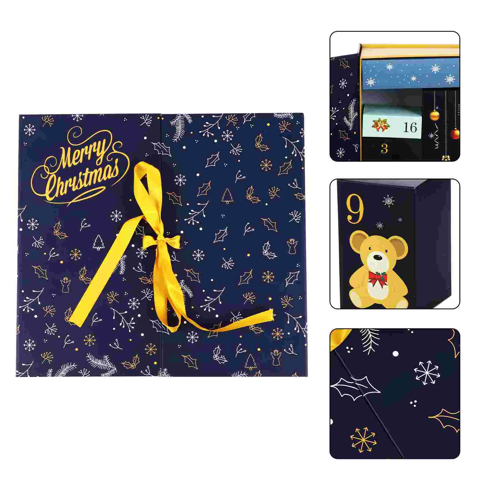 1Pc Christmas Gift Box Xmas Countdown Gift Box Xmas Gift Holder Xmas Party Decoration Christmas Gift Paper Box
1Pc Christmas Gift Box Xmas Countdown Gift Box Xmas Gift Holder Xmas Party Decoration Christmas Gift Paper Box