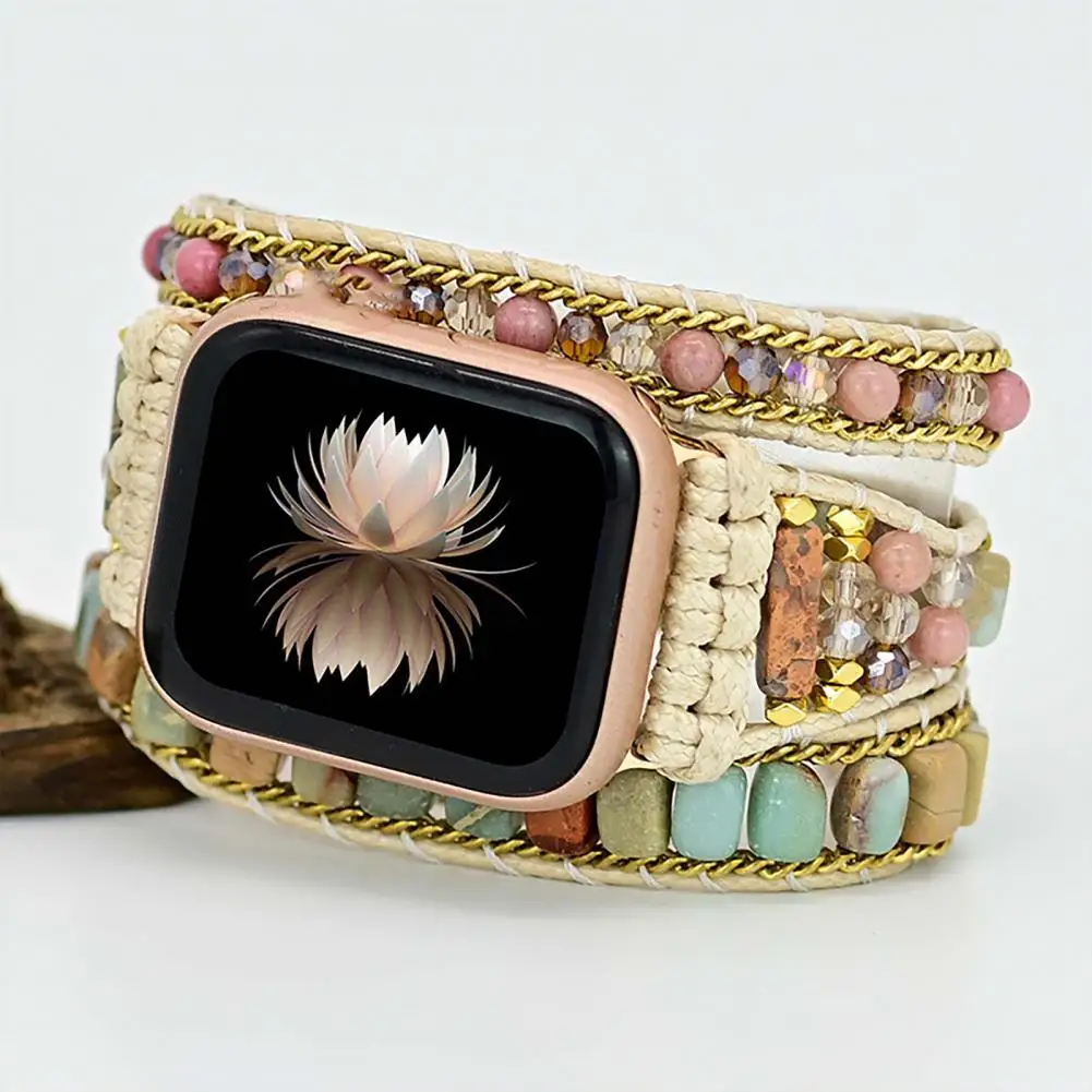 Eco-friendly Watch Strap Lightweight Comfortable Useful 38mm/40mm/41mm/42mm/44mm/45mm Vintage Boho Fashion Watch Strap
Eco-friendly Watch Strap Lightweight Comfortable Useful 38mm/40mm/41mm/42mm/44mm/45mm Vintage Boho Fashion Watch Strap