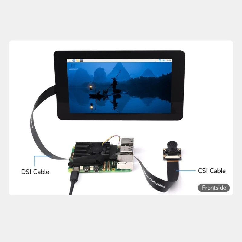 FFC Flexible Flat Cable 15Pin to 22Pin FPC Flexible Cable For RPi 5 Development Board Extension Cable 200mm/300mm/500mm
FFC Flexible Flat Cable 15Pin to 22Pin FPC Flexible Cable For RPi 5 Development Board Extension Cable 200mm/300mm/500mm