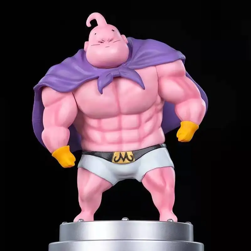 Anime Dragon Ball GK Fat Buu Action Figure Toys 16.5cm Cute Muscle Buu Statue Model Doll Collectible Ornament Gifts For Children
Anime Dragon Ball GK Fat Buu Action Figure Toys 16.5cm Cute Muscle Buu Statue Model Doll Collectible Ornament Gifts For Children