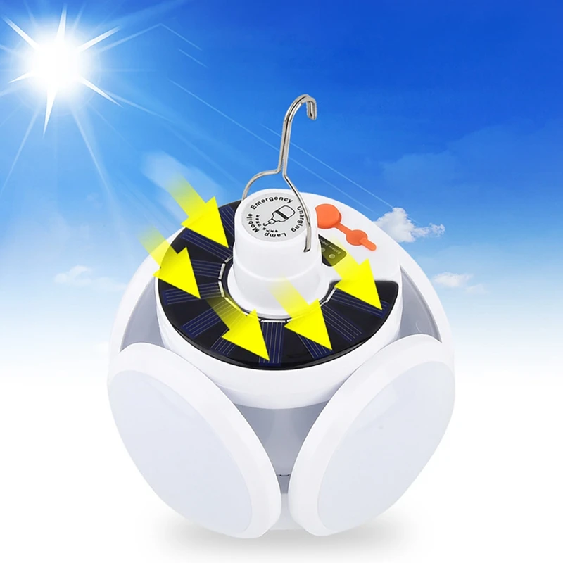 Solar Camping Lantern Rechargeable Lantern With Hanging Hook Tent Lights For Camping Emergency Hurricane Usplug
Solar Camping Lantern Rechargeable Lantern With Hanging Hook Tent Lights For Camping Emergency Hurricane Usplug