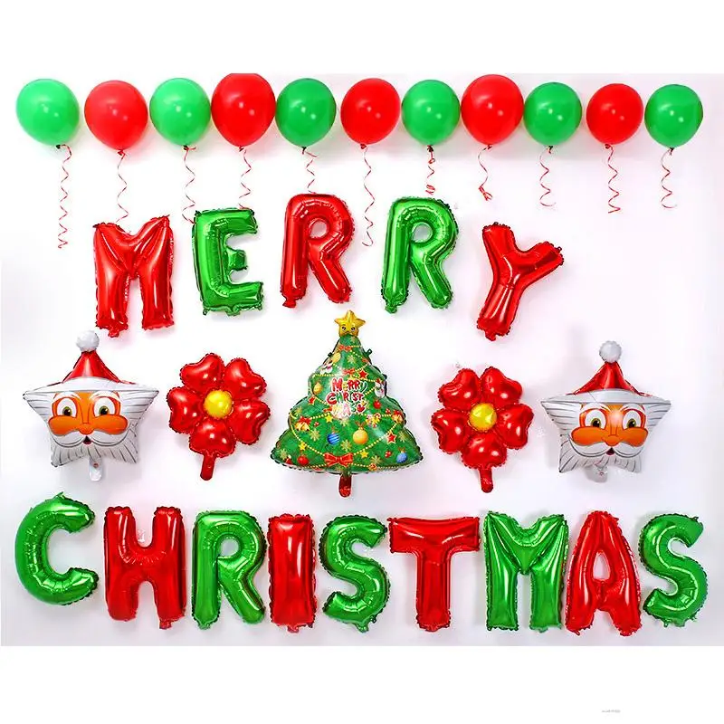 Christmas Mall Interior Decoration Balloon Set Snowflake Christmas Tree Christmas Party Atmosphere Gift Balloons
Christmas Mall Interior Decoration Balloon Set Snowflake Christmas Tree Christmas Party Atmosphere Gift Balloons