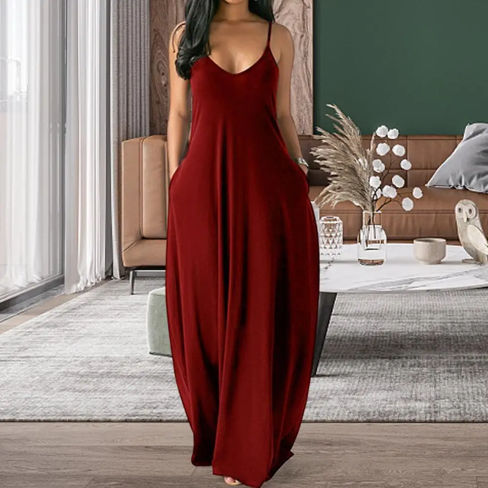 Dress Stylish Deep V Neck Sweet Sleeveless Spaghetti Strap Beach Dress Clothes Women Dress Summer Dress
Dress Stylish Deep V Neck Sweet Sleeveless Spaghetti Strap Beach Dress Clothes Women Dress Summer Dress