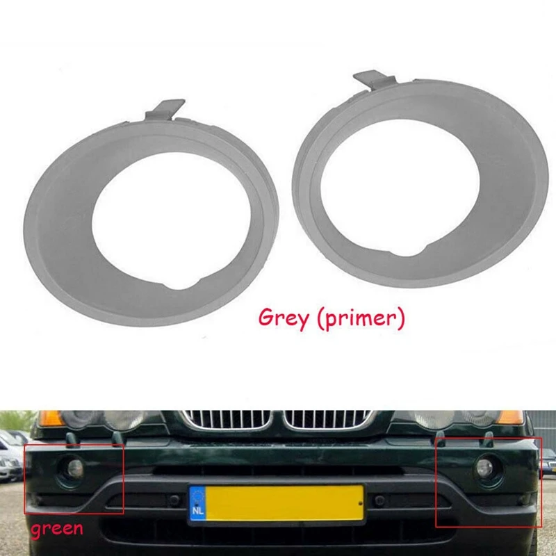 Front Left & Right Lower Bumper Fog Light Cover Vent Grille Side Insert Grilles for-BMW X5 E53 2000-2003
Front Left & Right Lower Bumper Fog Light Cover Vent Grille Side Insert Grilles for-BMW X5 E53 2000-2003