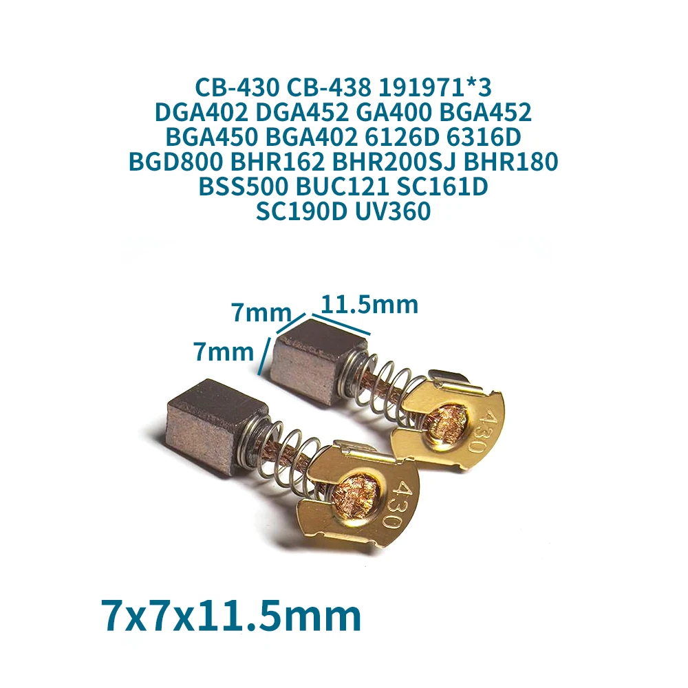 Угольные щетки для Makita
Угольные щетки для Makita