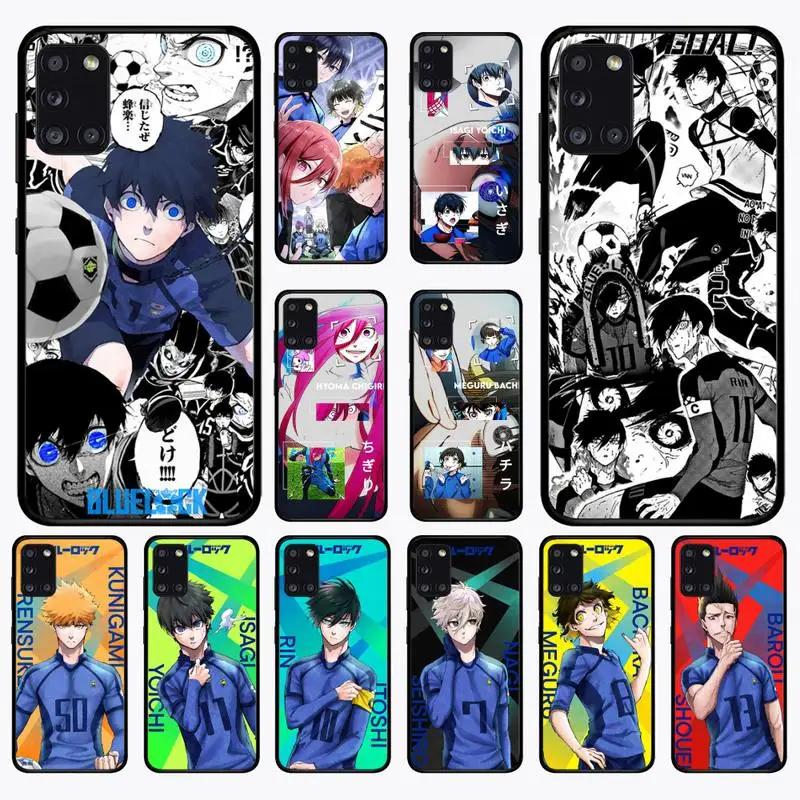 

Blue Lock Anime Phone Case for Samsung A 51 30s 71 21s 10 70 31 52 12 30 40 32 11 20e 20s 01 02s 72 cover