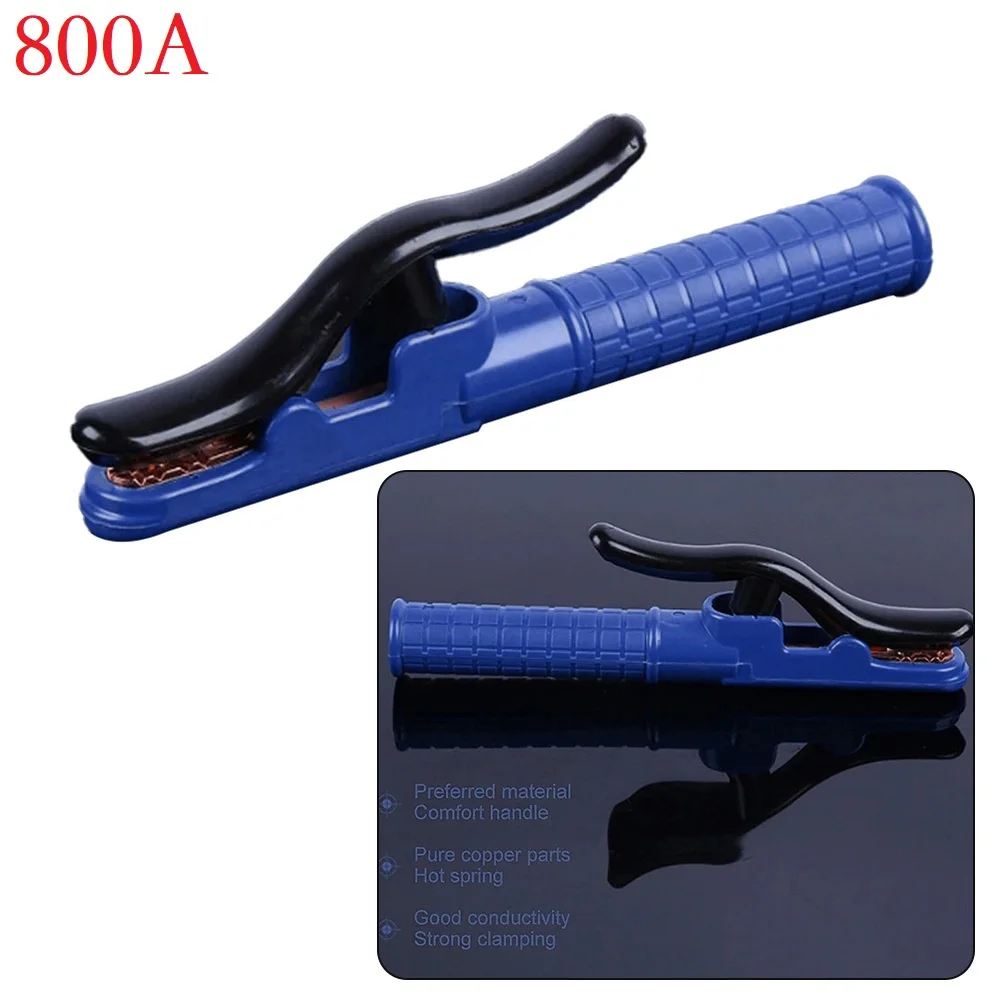 1PCS Heat Resistant 800A Electrode Holder Stick Copper Mini Cable Welding Clamp Tool Home Garden Workshop Equipment
1PCS Heat Resistant 800A Electrode Holder Stick Copper Mini Cable Welding Clamp Tool Home Garden Workshop Equipment