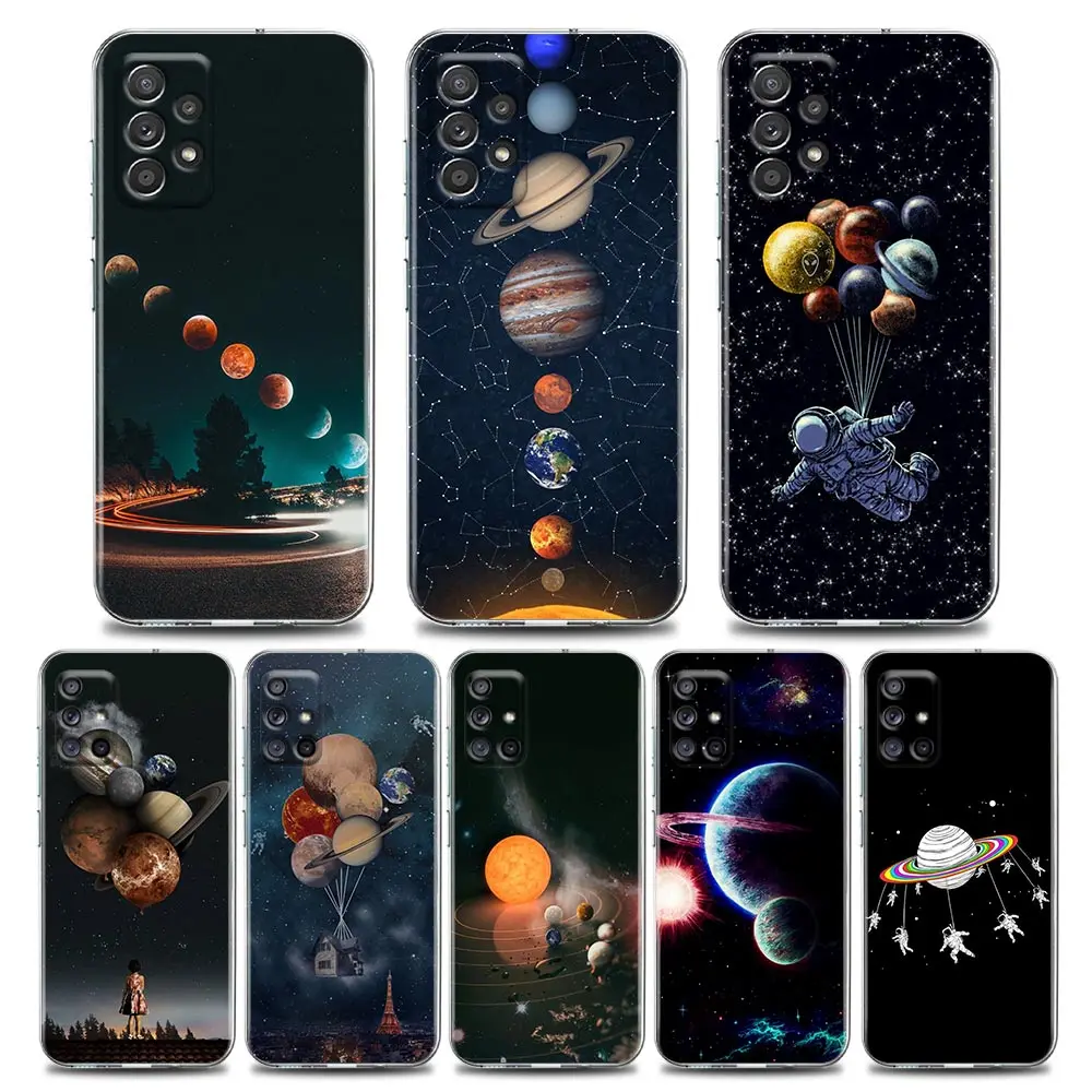 Space Planets Earth Mars Galaxy Clear Phone Case For Samsung Galaxy A23 A52 A72 A33 A53 A73 A12 A51 A71 A22 A32 Silicone Cover
Space Planets Earth Mars Galaxy Clear Phone Case For Samsung Galaxy A23 A52 A72 A33 A53 A73 A12 A51 A71 A22 A32 Silicone Cover