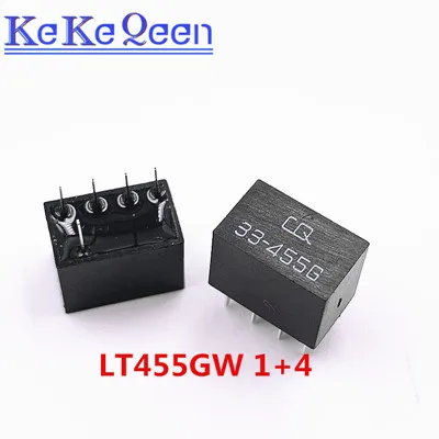 Керамический фильтр для реле сигнала связи LT455GW LT455G CQ 33-455G 455G LT455 1 + 4 5Pin DIP-5 455 кГц, 20 шт./лот
Керамический фильтр для реле сигнала связи LT455GW LT455G CQ 33-455G 455G LT455 1 + 4 5Pin DIP-5 455 кГц, 20 шт./лот