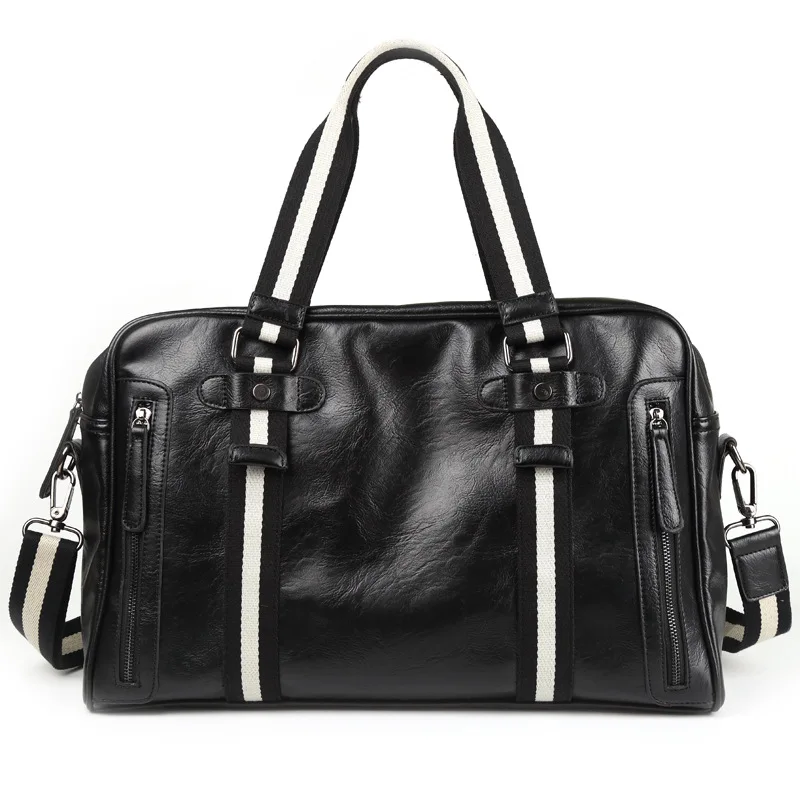 Men's handbag Korean men's Bag Travel Bag Messenger one shoulder PU leather luggage bag
Men's handbag Korean men's Bag Travel Bag Messenger one shoulder PU leather luggage bag
