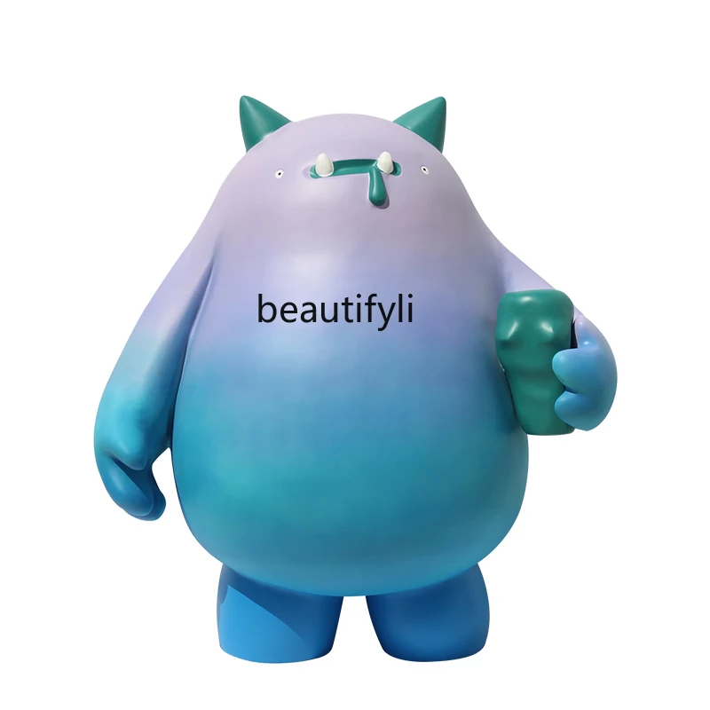 zqLarge Fiberglass Blue Sculpture Floor Ornaments Shopping Mall Exhibition Hall Lobby Animal Cute Decorations
zqLarge Fiberglass Blue Sculpture Floor Ornaments Shopping Mall Exhibition Hall Lobby Animal Cute Decorations