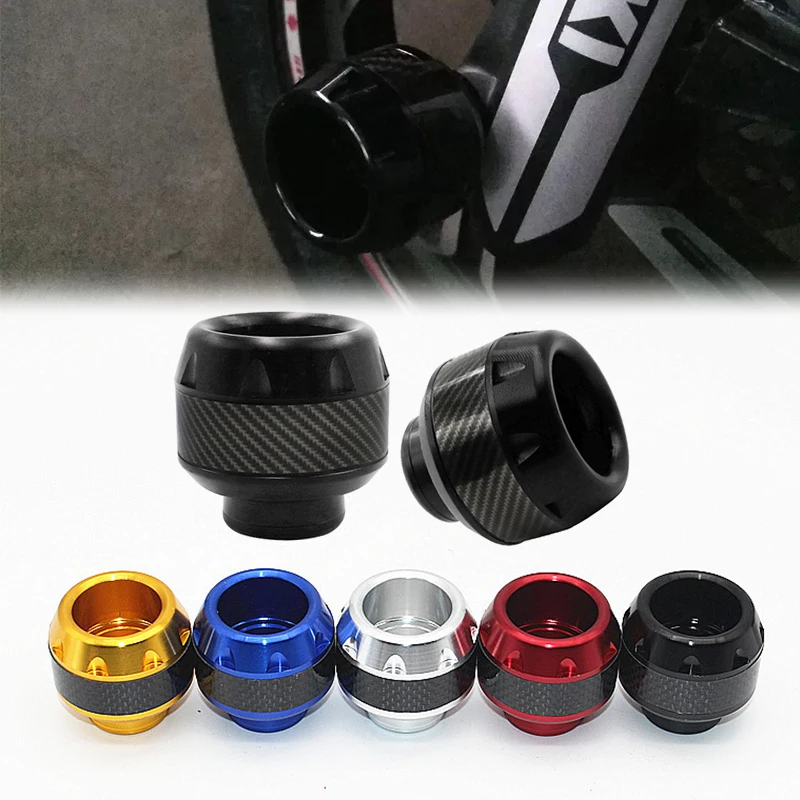 2Pcs Motorcycles Falling Protector Aluminum Alloy Explosion-proof Front Fork Cups Sliders Crash Universal Moto Safty Accessories
2Pcs Motorcycles Falling Protector Aluminum Alloy Explosion-proof Front Fork Cups Sliders Crash Universal Moto Safty Accessories