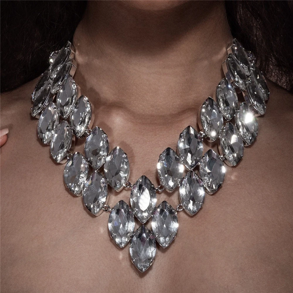 Блестящее Ожерелье Стразы V-образной формы, свадебные аксессуары, модные ювелирные изделия, хрустальное ожерелье-цепочка для тенниса, эффек...
Блестящее Ожерелье Стразы V-образной формы, свадебные аксессуары, модные ювелирные изделия, хрустальное ожерелье-цепочка для тенниса, эффек...