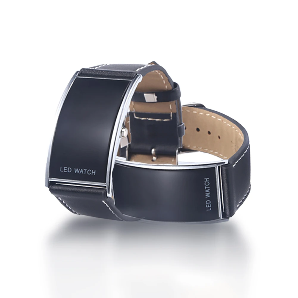 Часы наручные мужские/женские цифровые, Спортивные Повседневные светодиодные с прямоугольным циферблатом и ремешком из искусственной кож...
Часы наручные мужские/женские цифровые, Спортивные Повседневные светодиодные с прямоугольным циферблатом и ремешком из искусственной кож...