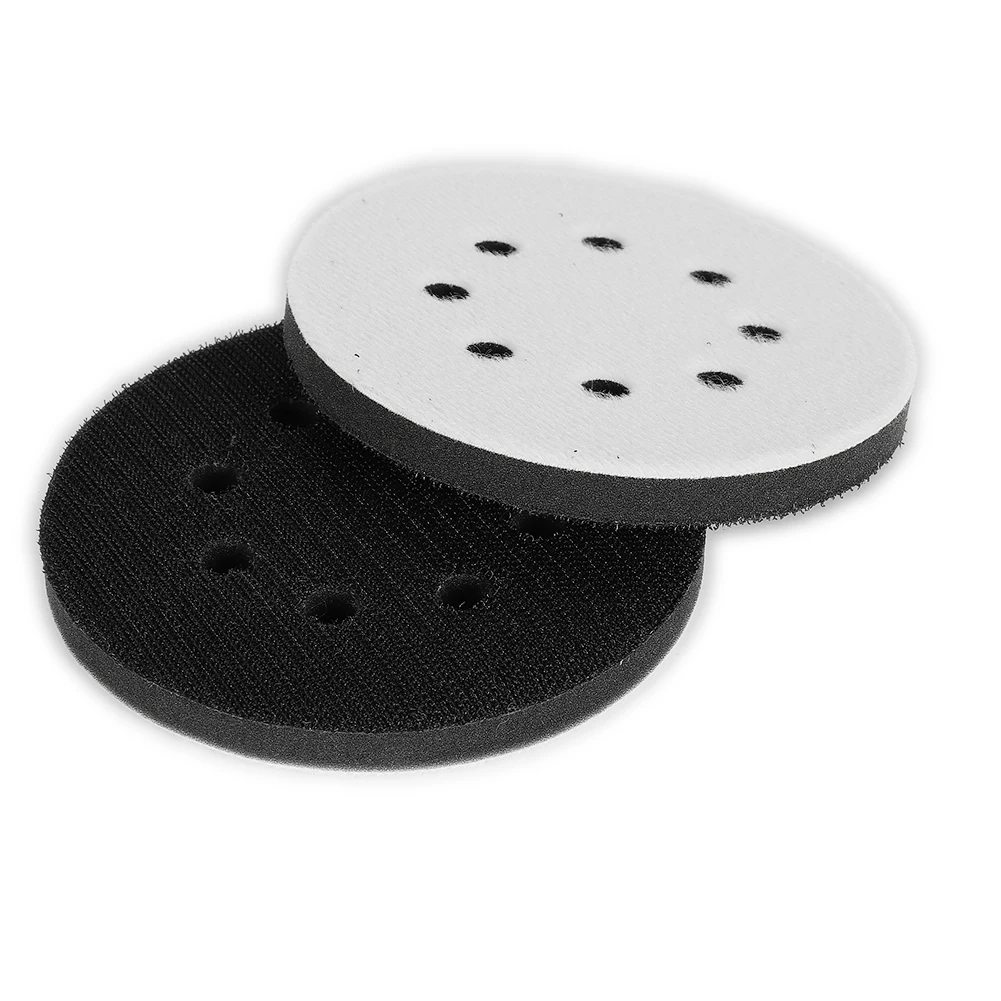 2Pcs 125mm/5inch 8-Hole Soft Sponge Interface Pad Abrasive Sanding Disc For Sanding Pads Hook&Loop
2Pcs 125mm/5inch 8-Hole Soft Sponge Interface Pad Abrasive Sanding Disc For Sanding Pads Hook&Loop