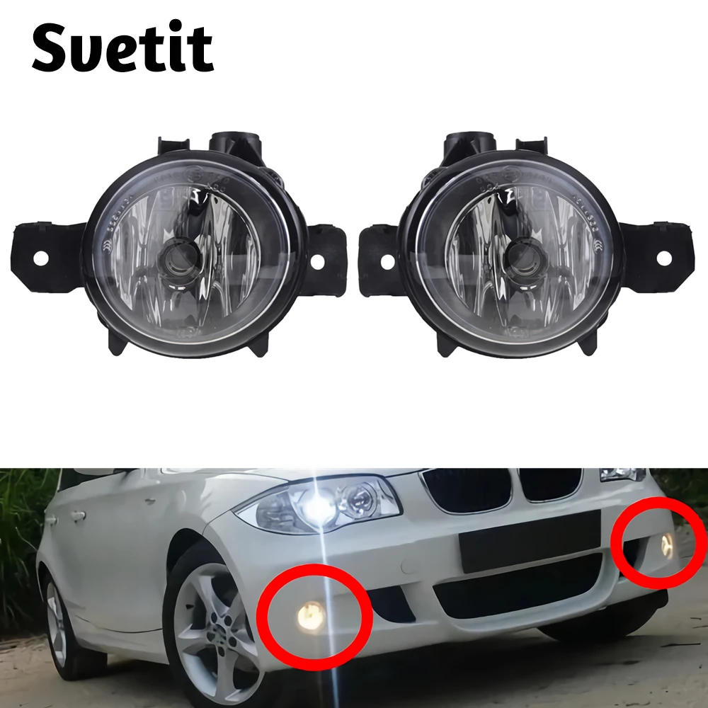 2Pcs 12V Halogen Front Fog Lights For BMW 1 Series E81 E82 E87 E88 X1 E84 X6 E71 E72 X5 E70 X3 E83 Fog Lamp Right And Left
2Pcs 12V Halogen Front Fog Lights For BMW 1 Series E81 E82 E87 E88 X1 E84 X6 E71 E72 X5 E70 X3 E83 Fog Lamp Right And Left