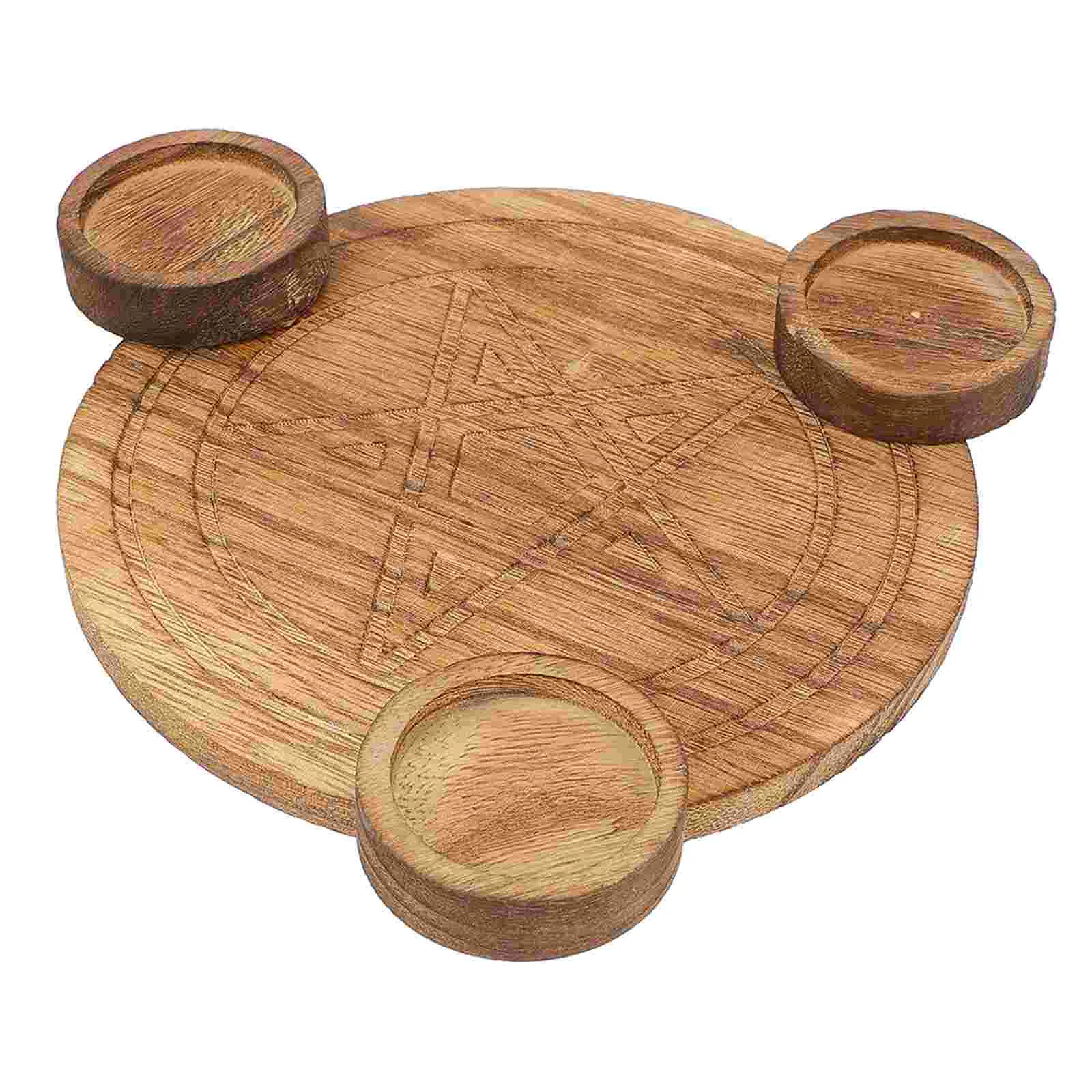 Holder Wooden Board Wood Star Pendulum Pentagram Candlestick Tealight Votive Holders Altar Astrology Divination Pentacle
Holder Wooden Board Wood Star Pendulum Pentagram Candlestick Tealight Votive Holders Altar Astrology Divination Pentacle