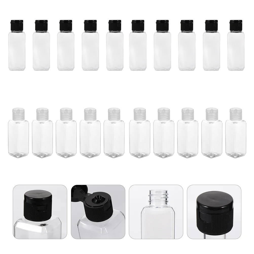20 Empty Bottles Clear Travel Containers with Cap Portable Refillable Toiletry Bottles for Liquids Shampoo Lotion Conditioner
20 Empty Bottles Clear Travel Containers with Cap Portable Refillable Toiletry Bottles for Liquids Shampoo Lotion Conditioner