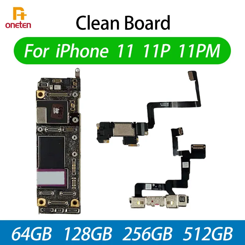 Original Clean iCloud Motherboard For iPhone 11 Pro Max Logic Full Working Free iCloud Board 64GB 128GB 256GB 512GB Mainboard
Original Clean iCloud Motherboard For iPhone 11 Pro Max Logic Full Working Free iCloud Board 64GB 128GB 256GB 512GB Mainboard