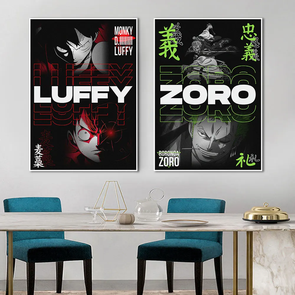 One Piece Black Luffy And Zoro Anime Poster Hd Wall Artwork Decoration Canvas Painting Cuadros Mural Home Boy Kids Bedroom Decor
One Piece Black Luffy And Zoro Anime Poster Hd Wall Artwork Decoration Canvas Painting Cuadros Mural Home Boy Kids Bedroom Decor