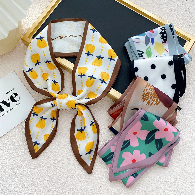 Small Silk Scarf Women Head Scarves Shawl Wraps DIY Hair Tie Band Long Skinny Hair Neck Scarves Bag Tie Ribbons Headband Choker
Small Silk Scarf Women Head Scarves Shawl Wraps DIY Hair Tie Band Long Skinny Hair Neck Scarves Bag Tie Ribbons Headband Choker