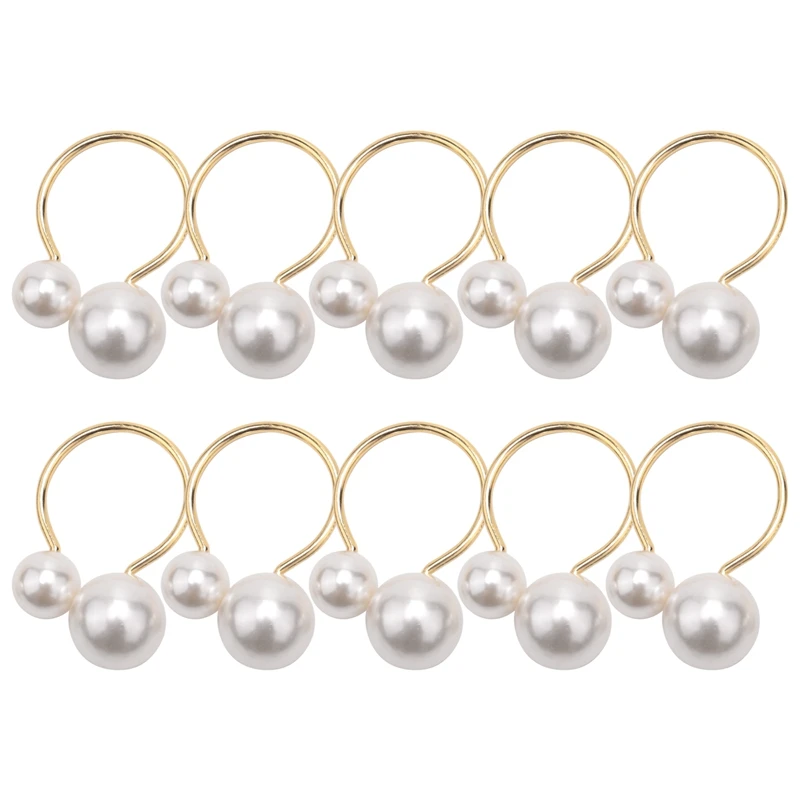 12Pcs Napkin Rings Gold Napkin Buckle With Pearls Napkin Holder Vintage Table Decoration For Wedding Party Christmas
12Pcs Napkin Rings Gold Napkin Buckle With Pearls Napkin Holder Vintage Table Decoration For Wedding Party Christmas