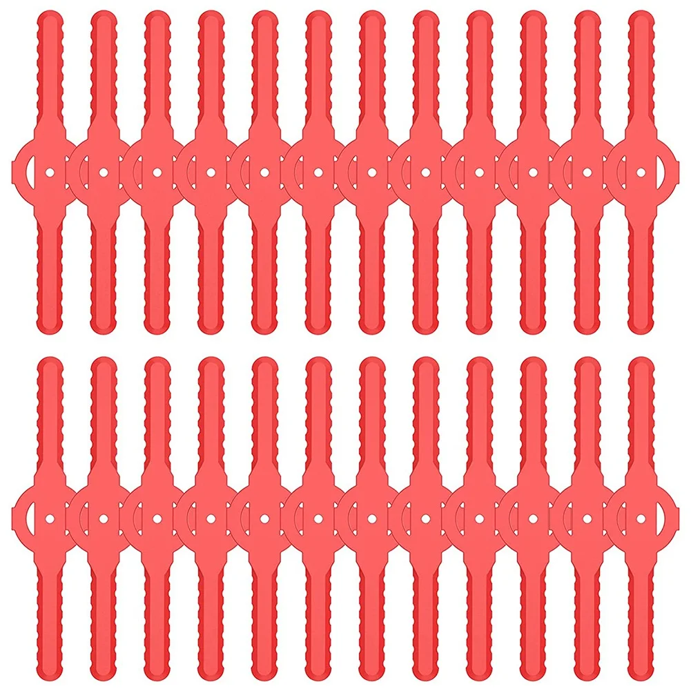 String Trimmer Head Blades Replace 24 PC Plastic Cutter Blades Replacement for Cordless Grass Trimmer
String Trimmer Head Blades Replace 24 PC Plastic Cutter Blades Replacement for Cordless Grass Trimmer
