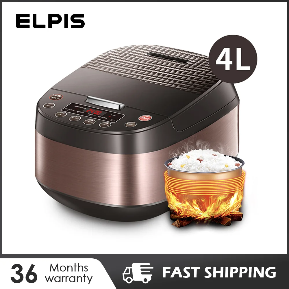 Умная рисоварка elpi 4L, многофункциональная электрическая плита, 4-6 человек, бытовая техника, 8 предустановленных режимов, приборы для пригото...
Умная рисоварка elpi 4L, многофункциональная электрическая плита, 4-6 человек, бытовая техника, 8 предустановленных режимов, приборы для пригото...