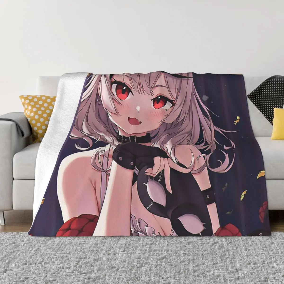 Одеяло Hololive для виртуальной хост-группы, Фланелевое мягкое флисовое покрывало для Хлои
Одеяло Hololive для виртуальной хост-группы, Фланелевое мягкое флисовое покрывало для Хлои