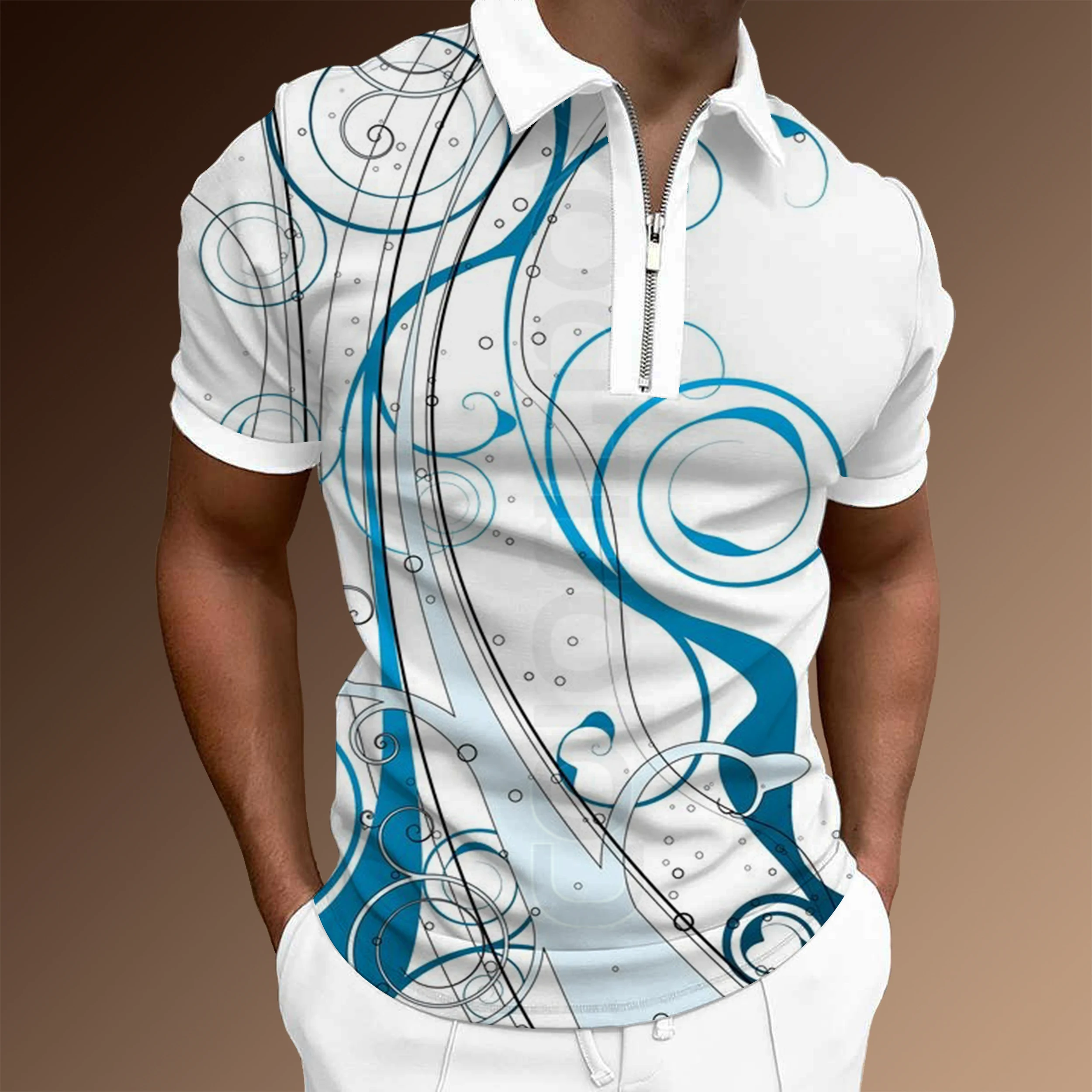 2022 Hot Selling Lapel Polo Shirts Men Summer Casual Short Sleeve Zipper Pullovers Fashion Polo Shirts for Men
2022 Hot Selling Lapel Polo Shirts Men Summer Casual Short Sleeve Zipper Pullovers Fashion Polo Shirts for Men