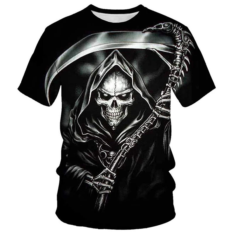 Funny 3d Printed Skull Men T-shirts Fashion Oversized Summer Male Short Sleeve Vintage Hip Hop Harajuku Teenager Top Tees
Funny 3d Printed Skull Men T-shirts Fashion Oversized Summer Male Short Sleeve Vintage Hip Hop Harajuku Teenager Top Tees