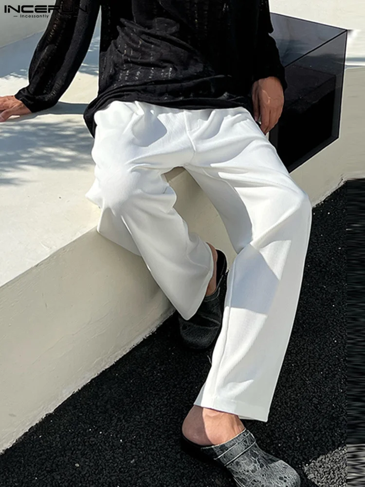 INCERUN 2022 Men Pants Solid Color Drawstring Loose Pockets Casual Trousers Men Joggers Korean Style Leisure Long Pants S-5XL
INCERUN 2022 Men Pants Solid Color Drawstring Loose Pockets Casual Trousers Men Joggers Korean Style Leisure Long Pants S-5XL