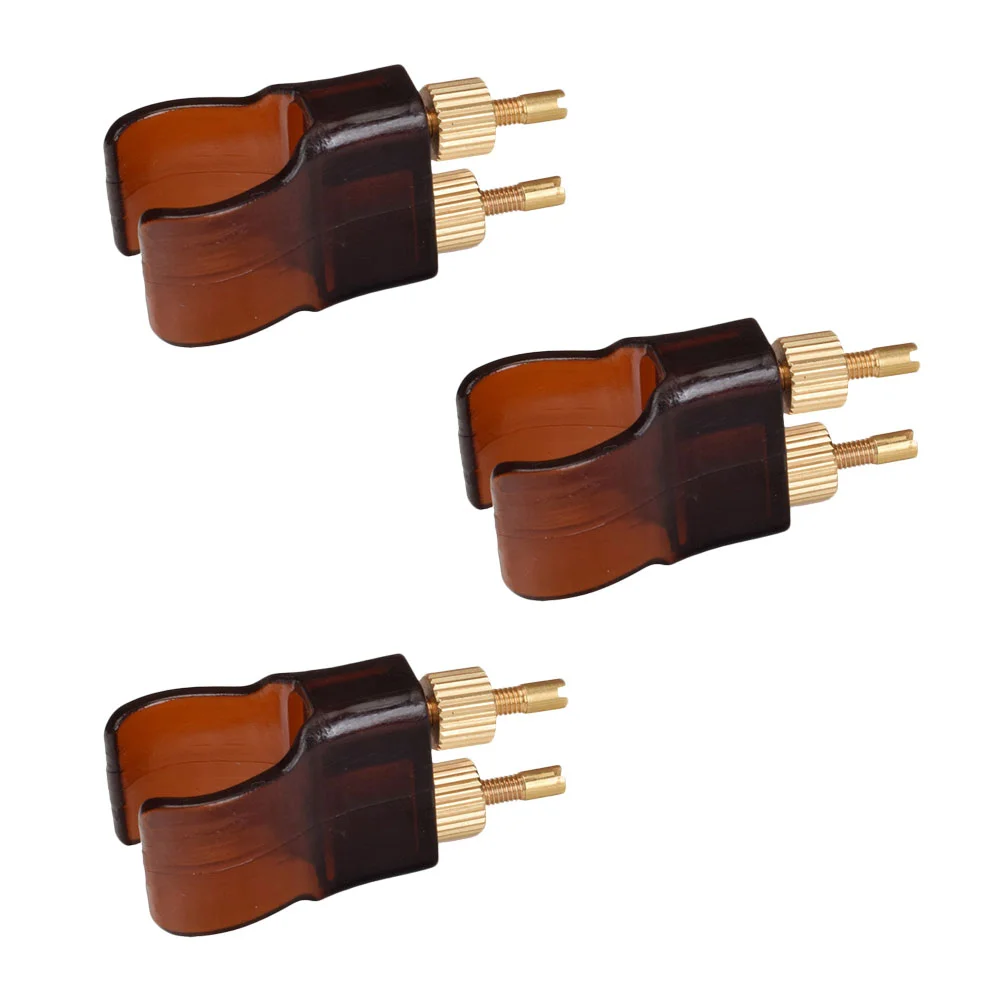3 Pcs Erhu Fine-tuning Supplies Ukulele Tuner Turner Accessories Brass Instruments Guitar
3 Pcs Erhu Fine-tuning Supplies Ukulele Tuner Turner Accessories Brass Instruments Guitar