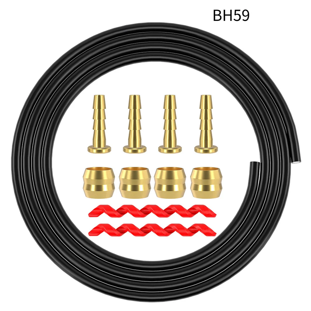 Brake Hose Kit Disc Brake Hose For-Shimano BH59 BH90 Bicycle Replace Parts 2.5 Meters ABS+Stainless Steel Black Red
Brake Hose Kit Disc Brake Hose For-Shimano BH59 BH90 Bicycle Replace Parts 2.5 Meters ABS+Stainless Steel Black Red