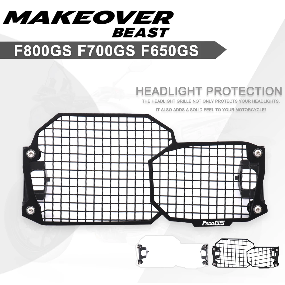 Защита фары мотоцикла, подходит для BMW F650GS F700GS F800R F800GS F800 GS Adventure 2008-2017 2016, алюминий + акрил
Защита фары мотоцикла, подходит для BMW F650GS F700GS F800R F800GS F800 GS Adventure 2008-2017 2016, алюминий + акрил