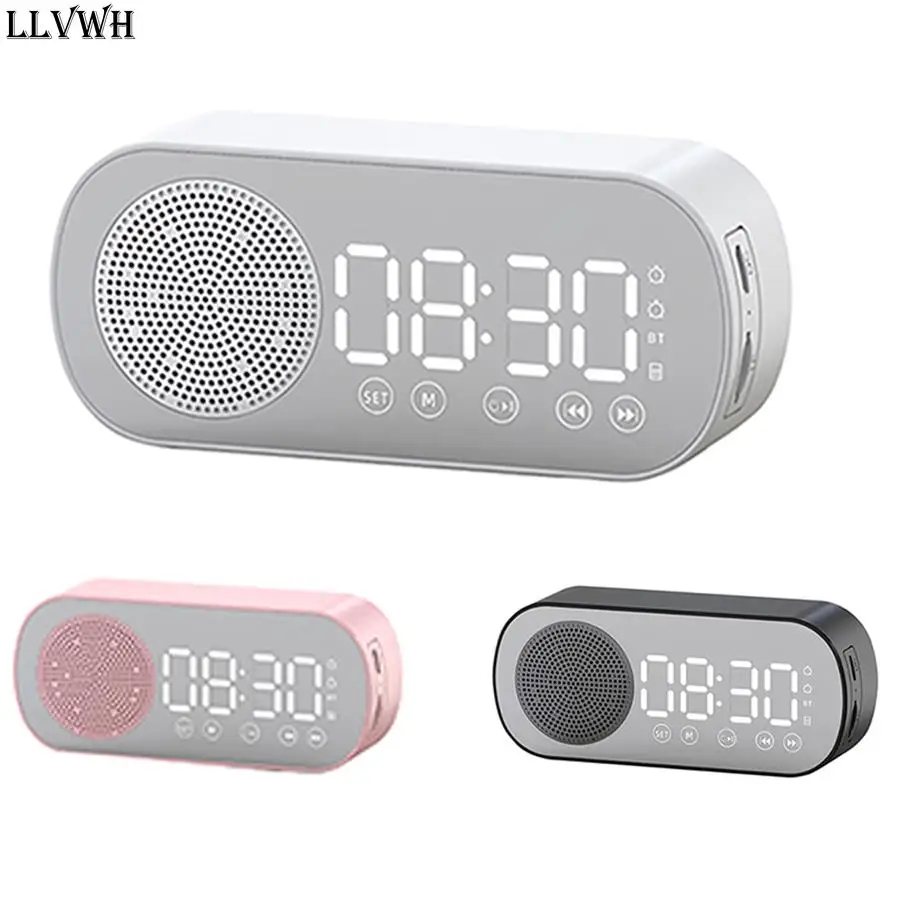 Bluetooth Speaker Clocks FM Radio LED Digital Smart Alarm Clock Watch Table Electronic Desktop Clocks Table Decor
Bluetooth Speaker Clocks FM Radio LED Digital Smart Alarm Clock Watch Table Electronic Desktop Clocks Table Decor