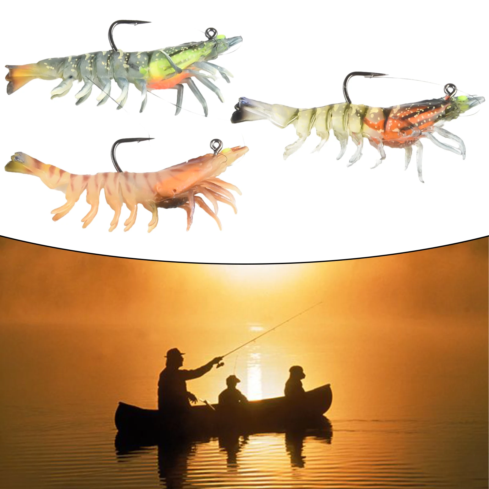 Durable TPE Crawfish Soft Plastic Fishing Lure Swimbaits, Special Tail for Kicking Movements, Weight 92g 3pc/set
Durable TPE Crawfish Soft Plastic Fishing Lure Swimbaits, Special Tail for Kicking Movements, Weight 92g 3pc/set