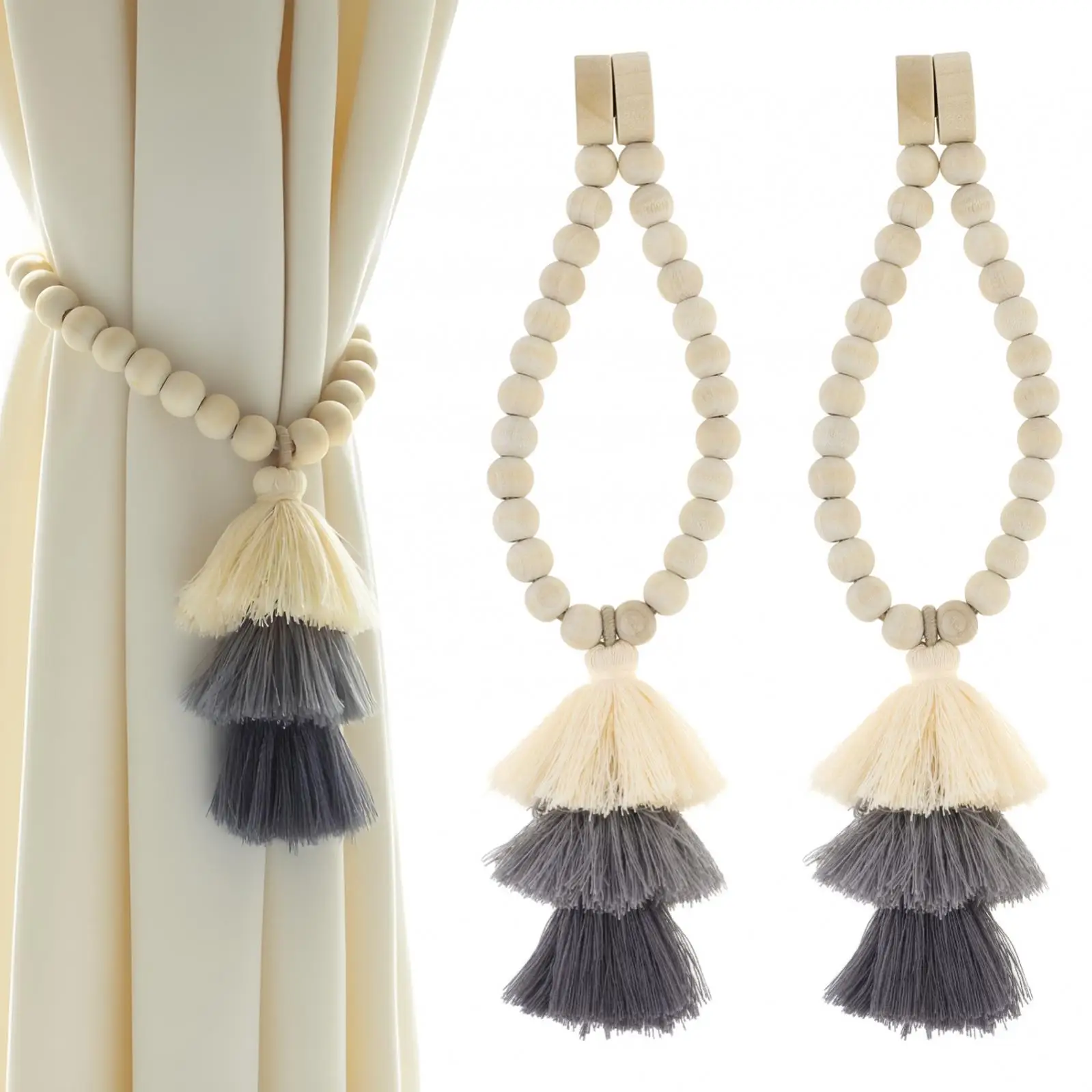 Магнитные деревянные бусины для штор 2 шт.
Магнитные деревянные бусины для штор 2 шт.