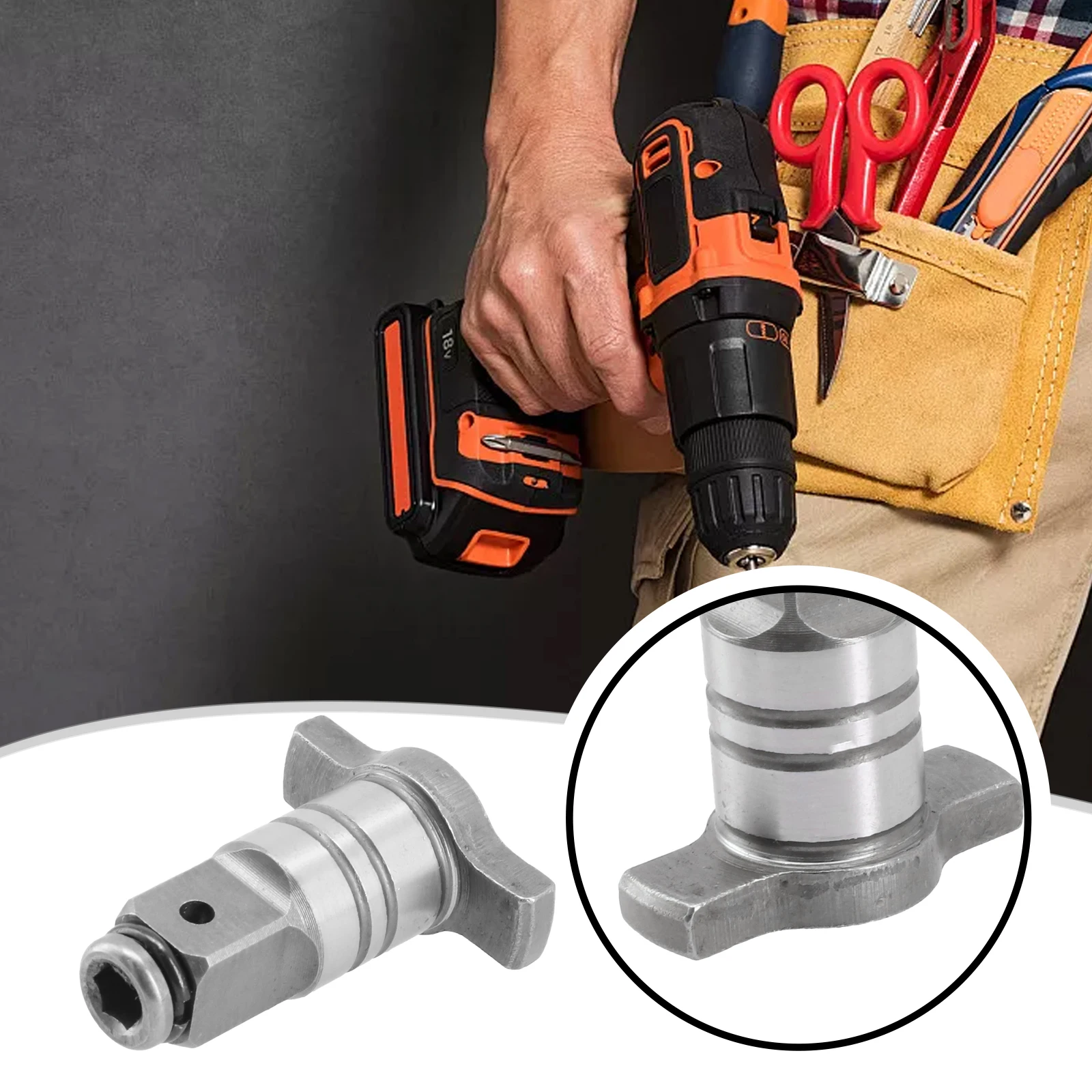 Electric Wrench Adapter Electric Brushless Impact Wrench Shaft Single/Dual Use Cordless Wrench Part Power Tool Accessory
Electric Wrench Adapter Electric Brushless Impact Wrench Shaft Single/Dual Use Cordless Wrench Part Power Tool Accessory