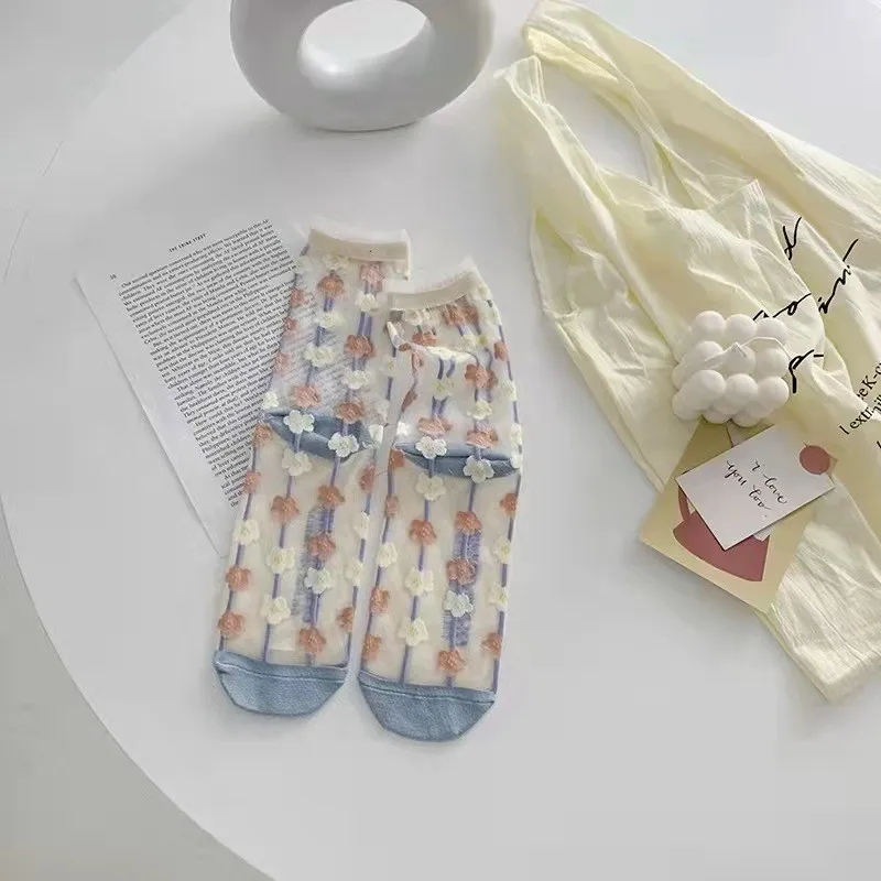 Silk Women Socks Animal New Harajuku Flowers High Quality Fashion Tide Fruit
Silk Women Socks Animal New Harajuku Flowers High Quality Fashion Tide Fruit