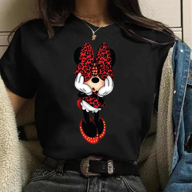 Kawaii Disney Cartoon Minnie Mouse Print T Shirt Women Funny Mouse Graphic Tees 90s Ladies Tops Anime Harajuku Female T-shirt
Kawaii Disney Cartoon Minnie Mouse Print T Shirt Women Funny Mouse Graphic Tees 90s Ladies Tops Anime Harajuku Female T-shirt