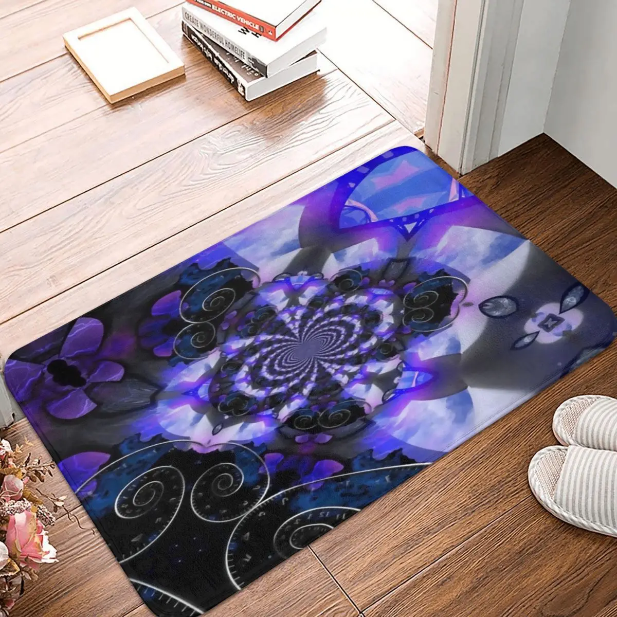 

Eternity Carpet, Polyester Floor Mats Modern Doorway Everyday Festivle Gifts Mats Customizable