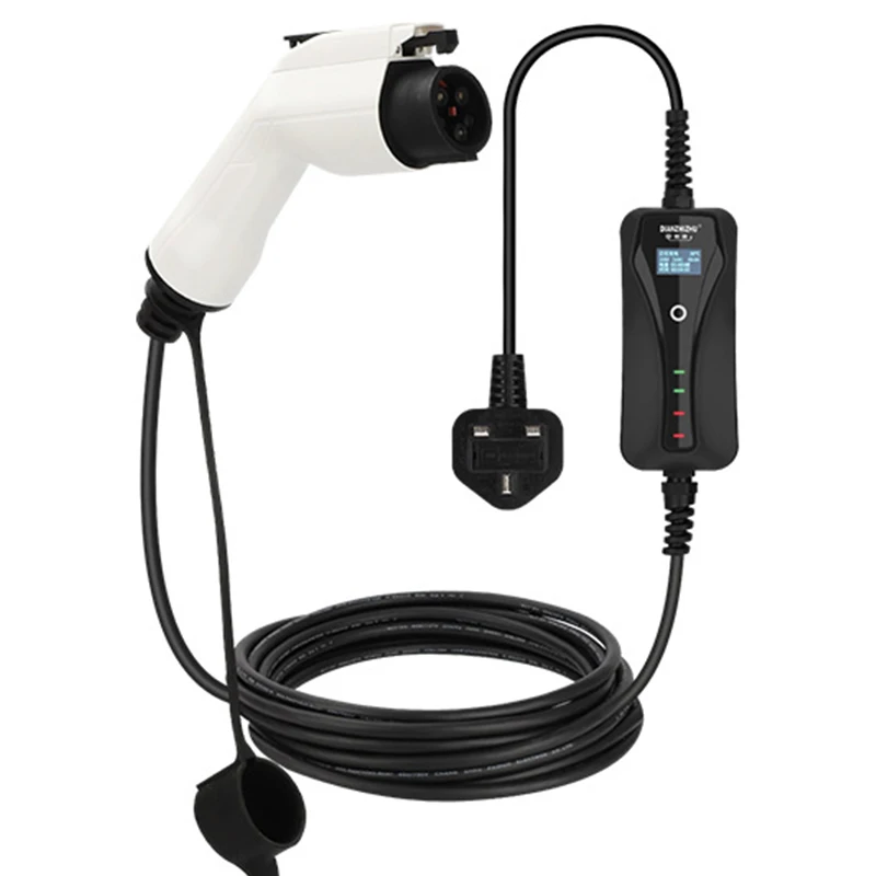 Portable EV Charger 16A EVSE Charging Cable Type1 J1772 Controller Wallbox for Electric Car
Portable EV Charger 16A EVSE Charging Cable Type1 J1772 Controller Wallbox for Electric Car