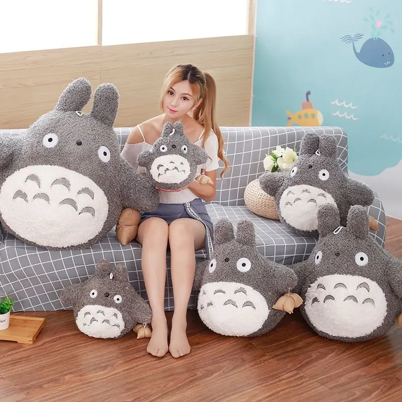 30-55cm Japanese Anime Figures Totoro Plush Stuffed Toy Kawaii Cat Animal Pillow With Kids Toys Birthday X-mas Gift
30-55cm Japanese Anime Figures Totoro Plush Stuffed Toy Kawaii Cat Animal Pillow With Kids Toys Birthday X-mas Gift