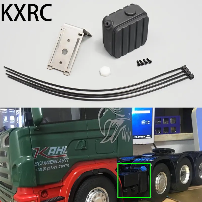 Simulation Urea Tank Decoration with Bracket for 1/14 Tamiya RC Truck Trailer Scania 770s R620 Actros 3363 Volvo MAN LESU Parts
Simulation Urea Tank Decoration with Bracket for 1/14 Tamiya RC Truck Trailer Scania 770s R620 Actros 3363 Volvo MAN LESU Parts