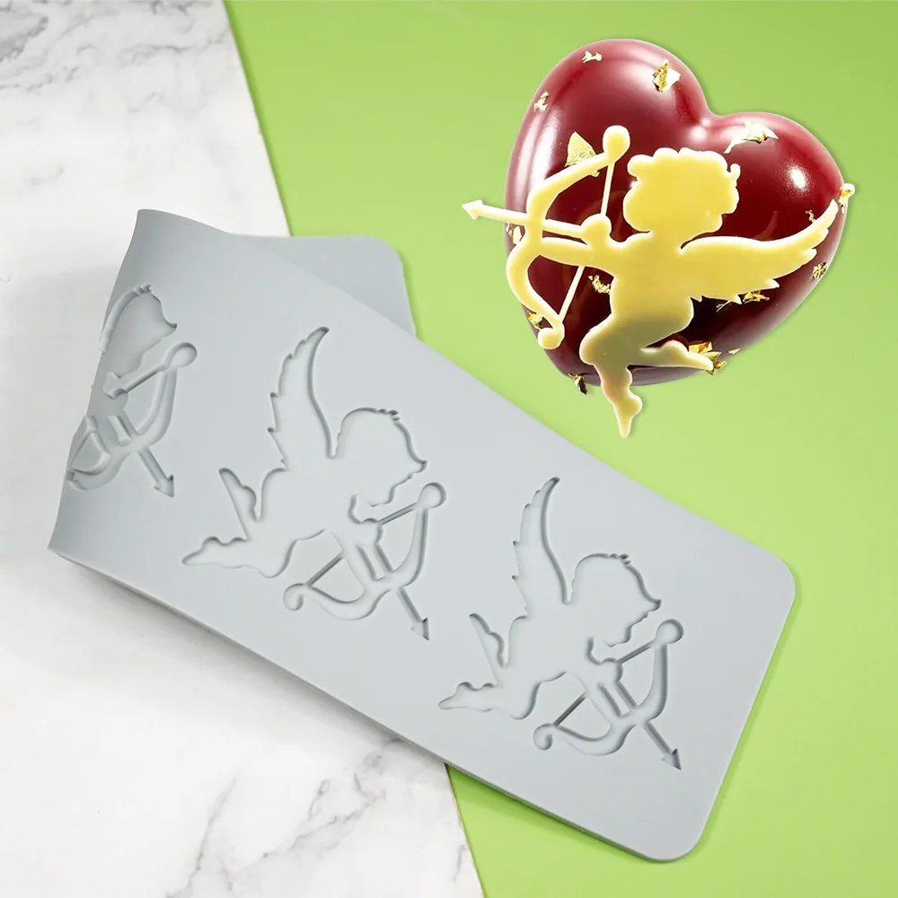 4 Cupid Sugar Flipping Silicone Lace Mats DIY Love God Dessert Set Plate Cake Decoration Baking Supplies
4 Cupid Sugar Flipping Silicone Lace Mats DIY Love God Dessert Set Plate Cake Decoration Baking Supplies