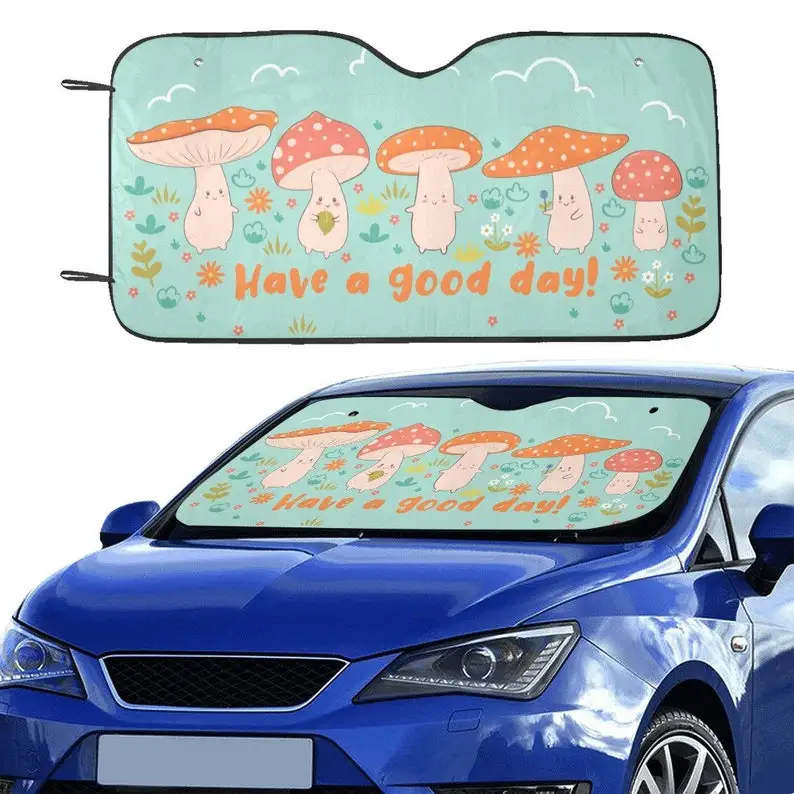 Kawaii Mushroom Car Windshield Sunshade Cute Amanita Sunscreen Auto Parts Car Decoration Screen Car Decoration Gift
Kawaii Mushroom Car Windshield Sunshade Cute Amanita Sunscreen Auto Parts Car Decoration Screen Car Decoration Gift